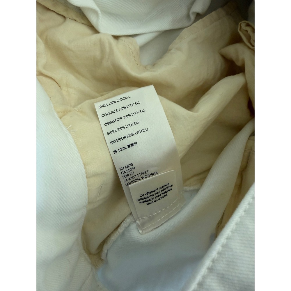 ANTHROPOLOGIE Womens Pants Pleated High Rise Barrel Boho Light Academia Size‎ 29 - Picture 8 of 10